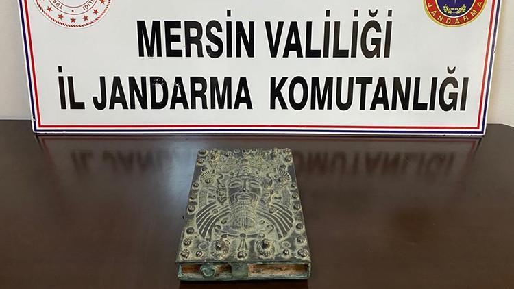 Mersin'de tarihi eser operasyonu