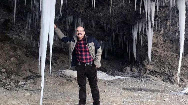 Şelaleler buz tuttu!