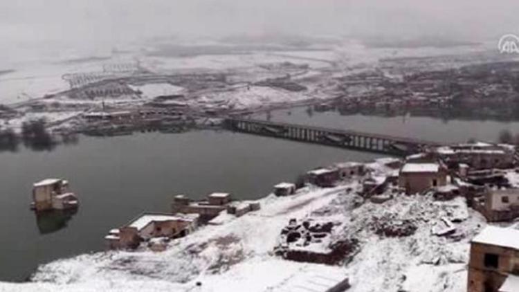 Hasankeyf karlar altında