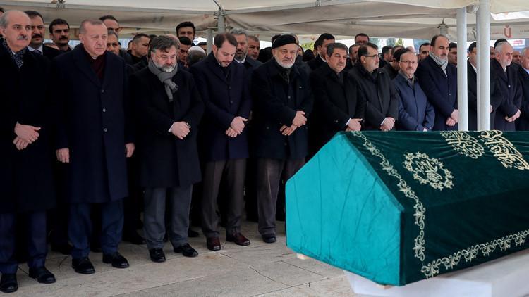 Cumhurbaşkanı Recep Tayyip Erdoğan cenaze törenine katıldı