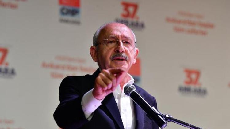 Kılıçdaroğlu, CHP'nin Ankara İl Kongresi'nde konuştu