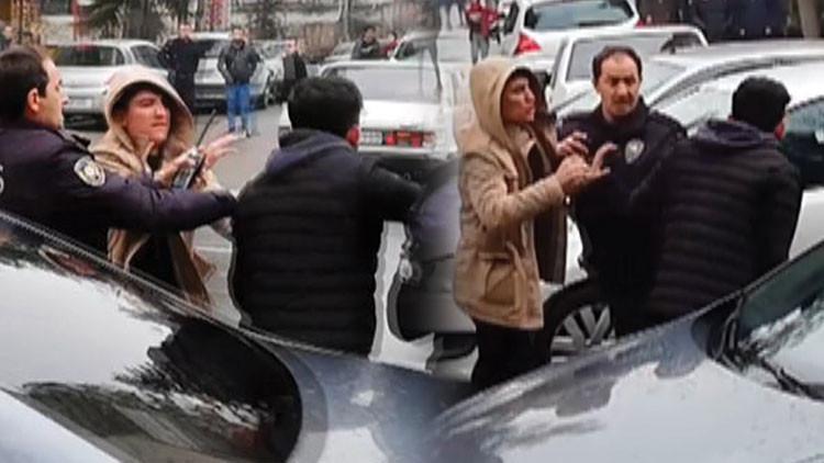 Çay bahçesi karıştı! Genç kadını kimse durduramadı