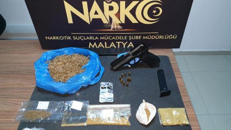Malatya'da uyuşturucu ticaretine 11 gözaltı