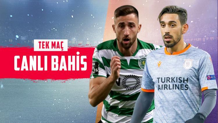 Başakşehir zorlu Portekiz deplasmanında! Sporting'in son 6 maçının 4'ünde iddaa'da...