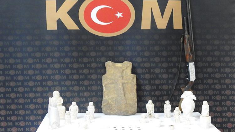 Kırıkkale'de tarihi eser operasyonu