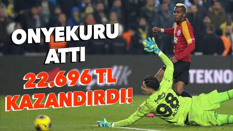 İddaa kuponuyla 22 bin 696 TL kazandı! Başrolde Henry Onyekuru...