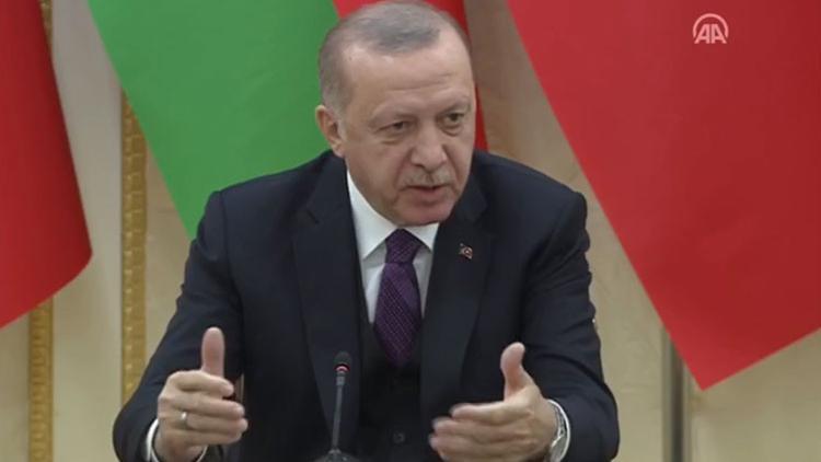 Son dakika haberler... Cumhurbaşkanı Erdoğan'dan Azerbaycan'da önemli açıklamalar