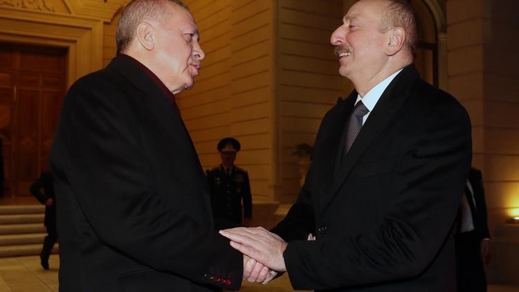 Cumhurbaşkanı Erdoğan Azerbaycan'dan ayrıldı
