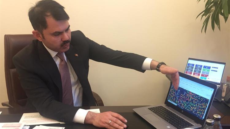 Çevre ve Şehircilik Bakanı Kurum: 81 ilin 3 boyutlu dijital ikizini çıkardık"