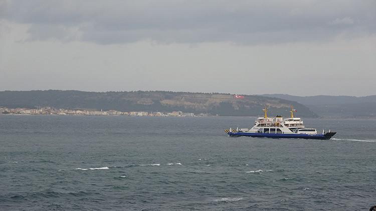 Çanakkale'de fırtına sebebiyle bazı ada seferleri iptal