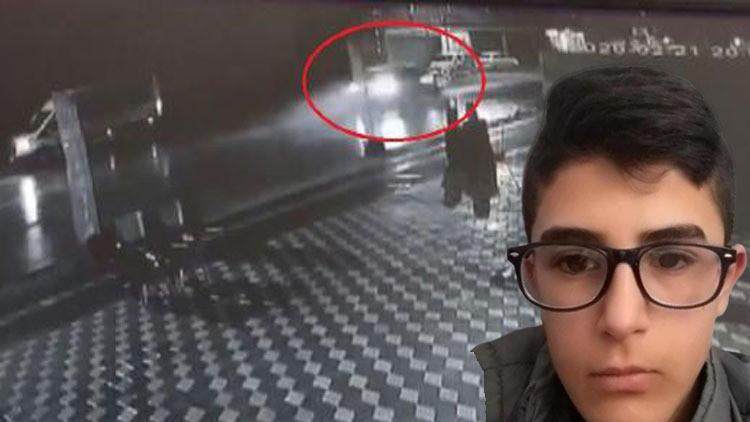 16 yaşındaki Ömer'in öldüğü kaza kamerada