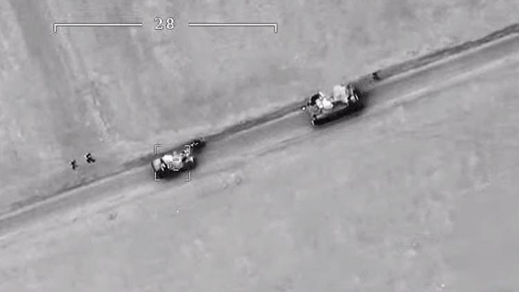 Son dakika haberler... Yeni görüntüler ortaya çıktı: Rejim hedefleri böyle vuruldu! 