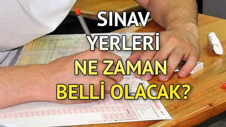 MEB EKYS sınav yerleri belli oldu mu?
