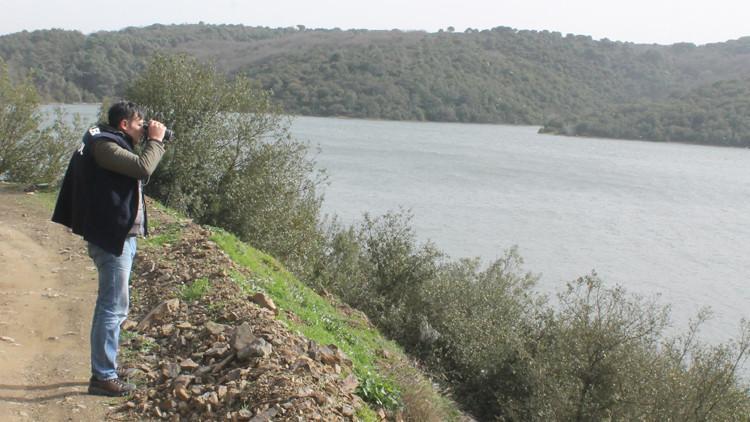 Alibeyköy Barajı'nda denetim yapıldı