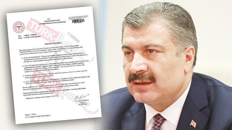 Son dakika haberi... Sağlık Bakanı Koca sosyal medyada dolaşan Corona Virüsü belgesi hakkında açıklama yaptı!
