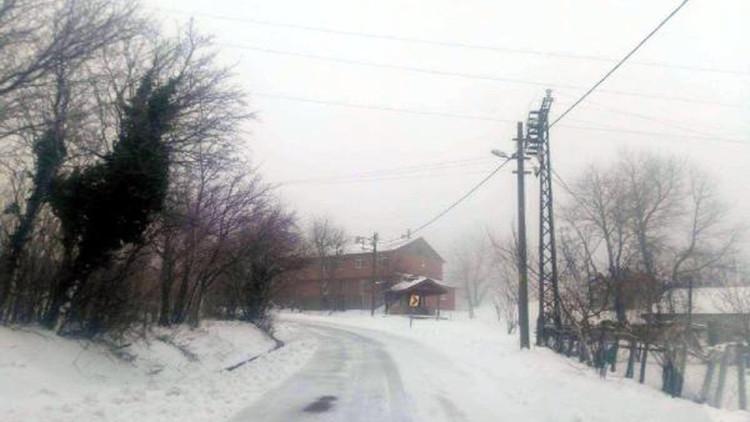 Kocaeli'nin yüksek kesimlerinde kar yağışı