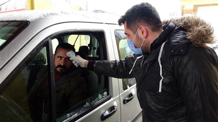 Muş’a giriş ve çıkış yapan yolculara korona taraması
