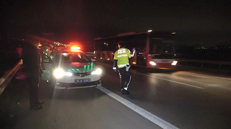 Bursa'da otobanda otomobilin çarptığı yaya öldü
