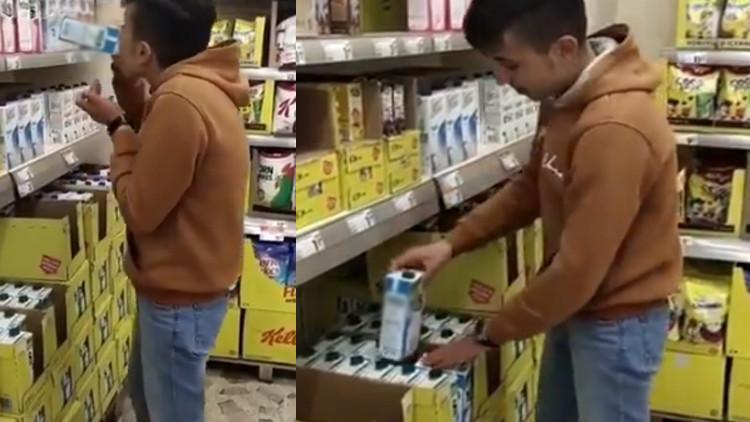 Skandal görüntü! Çok tepki çekmişti, yakalandı