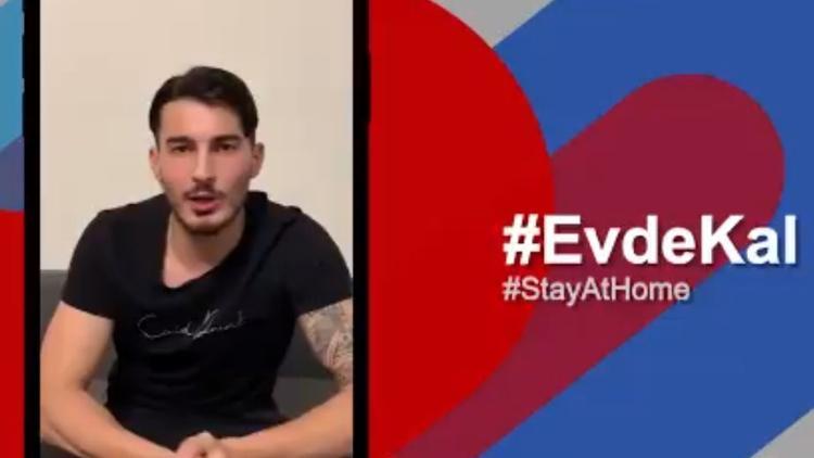 Trabzonsporlu futbolcular "Evde kal, güvende kal" çağrısı yaptı!
