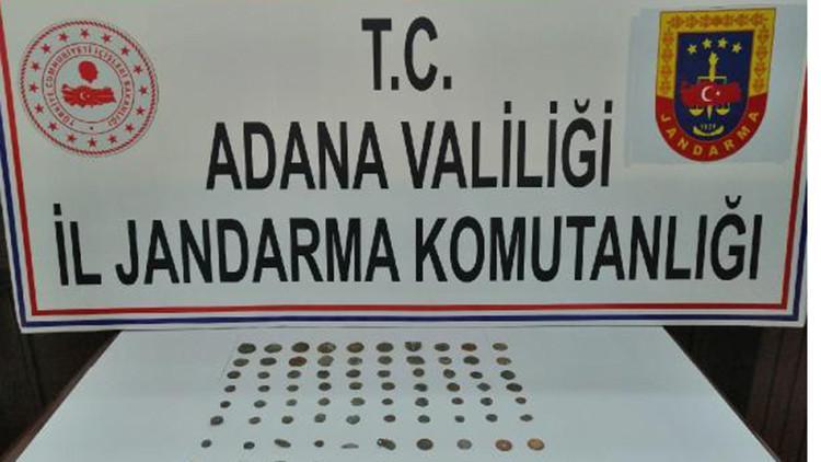 Adana'da 74 parça tarihi eser ele geçirildi