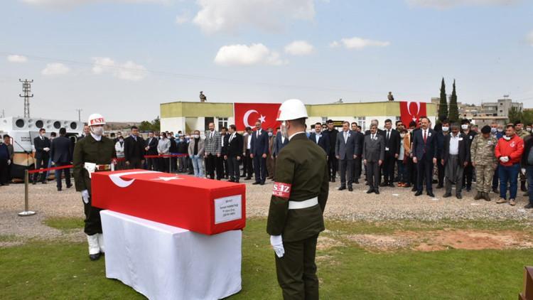 Şehit Uzman Çavuş Karataş, Şanlıurfa'da son yolculuğa uğurlandı