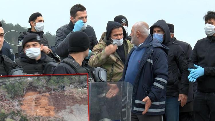 Beykoz'da "corona virüs mezarlığı" tartışması