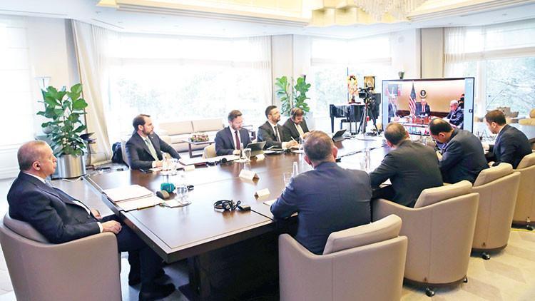 Dünya liderleriyle tele-zirve