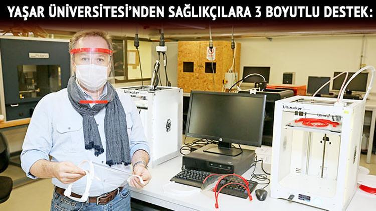 Koruyucu yüz siperi ürettiler