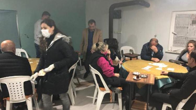 Kapatılan düğün salonunu kumarhaneye çevirdiler!