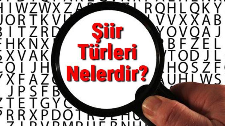Şiir Türleri Nelerdir? Şiir Türleri Konu Anlatımı Ve Örnekleri