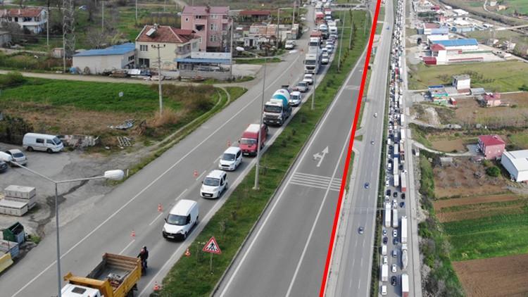 Samsun'da 'corona virüs' kuyruğu! Tek tek kontrol edildi