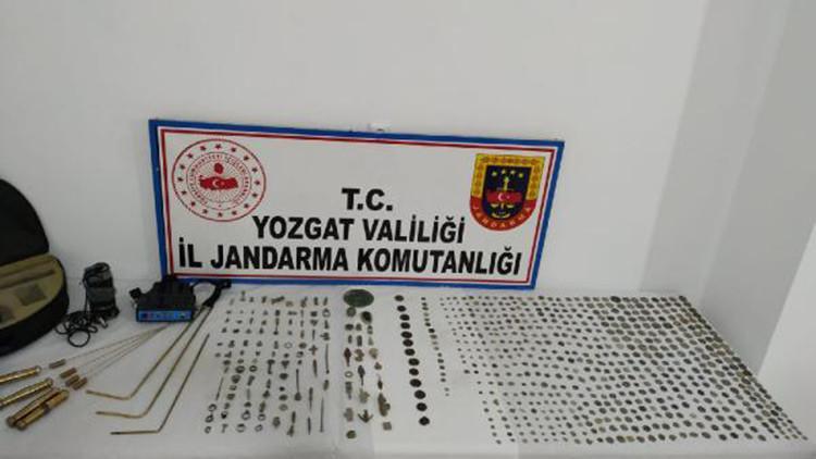 Sorgun'da 698 parça tarihi eser ele geçirildi