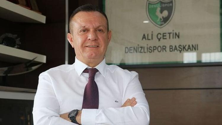 Denizlispor Başkanı Ali Çetin: "Desteğe ihtiyacımız var..."