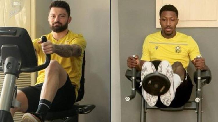 Yeni Malatyaspor'da bireysel çalışmalar sürüyor! Eren Tozlu ile Hadebe...