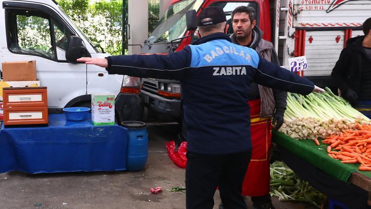 İstanbul’da pazar giriş ve çıkışları kontrol altında