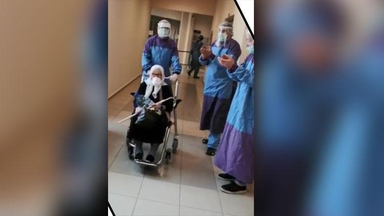 75 yaşında koronavirüsü yendi