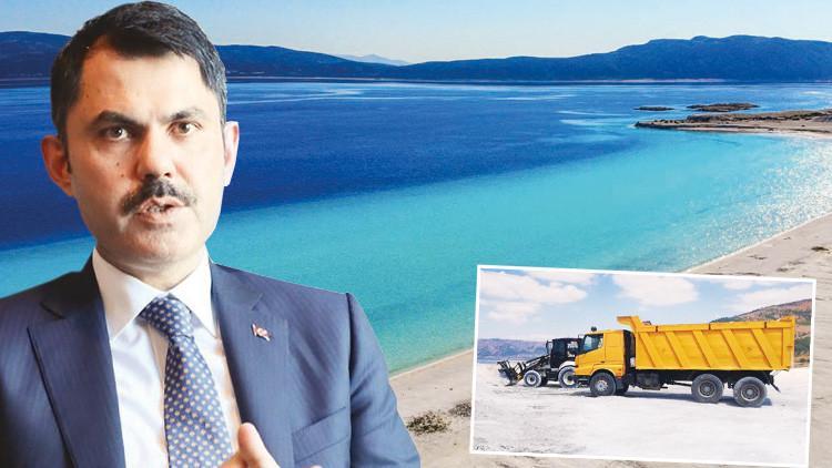 Son dakika haberi! Bakan Kurum'dan Salda Gölü açıklaması: Basmaya kıyamadığımız güzelliğe bunu yaptılar