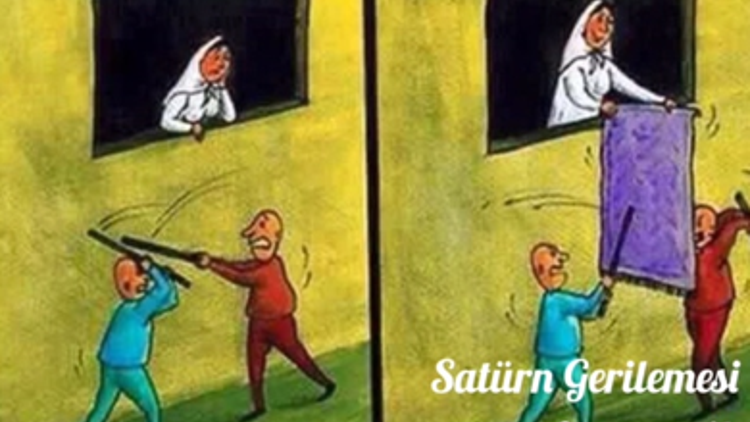 Satürn gerilemesi Yay burcunda