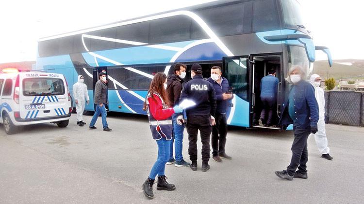 Sahte seyahat belgesiyle karantinadan kaçış