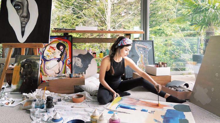 Ressam Hande Erçel’den çocuklara