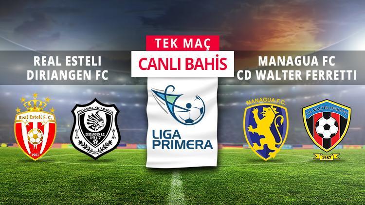 Nikaragua Ligi'nde finalistler belli oluyor! CANLI BAHİS keyfi iddaa'da...