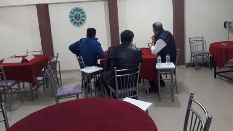 Kahvehanelerde yakalanan 12 kişiye işlem