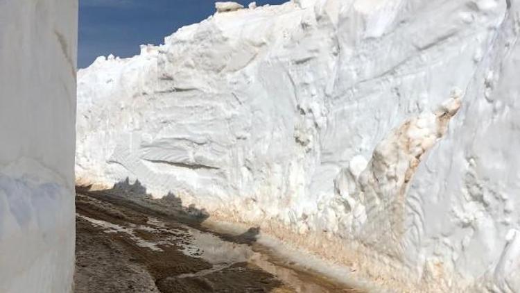 Vali paylaştı: Metrelerce kar! Neresi olduğunu öğrenince çok şaşıracaksınız