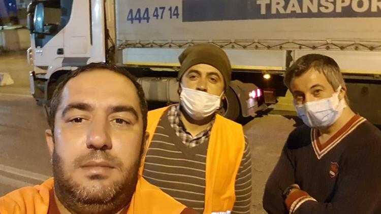 İtalya'ya giden TIR şoförleri yurda dönmeyi bekliyor