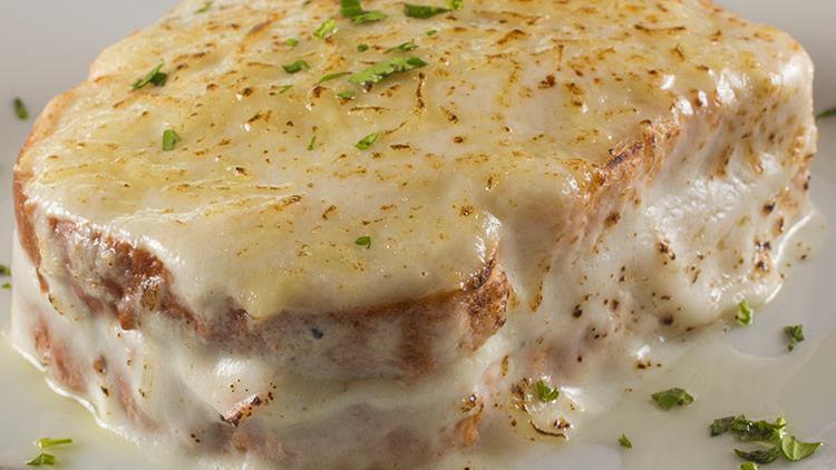 Peynirli mantarlı ekmek suflesi tarifi