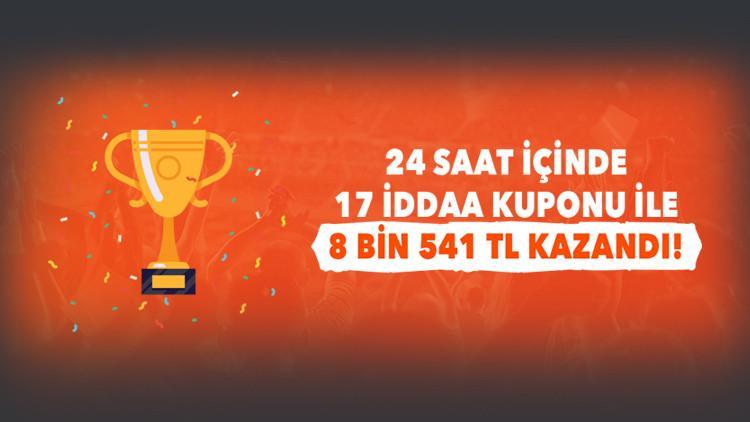 24 saat içinde 17 iddaa kuponu tutturdu! 8 bin 541 TL kazandı...