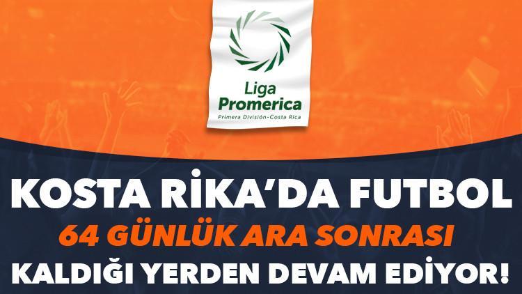 Kosta Rika’da futbol kaldığı yerden devam ediyor! 64 günlük ara sonrası iddaa'da...