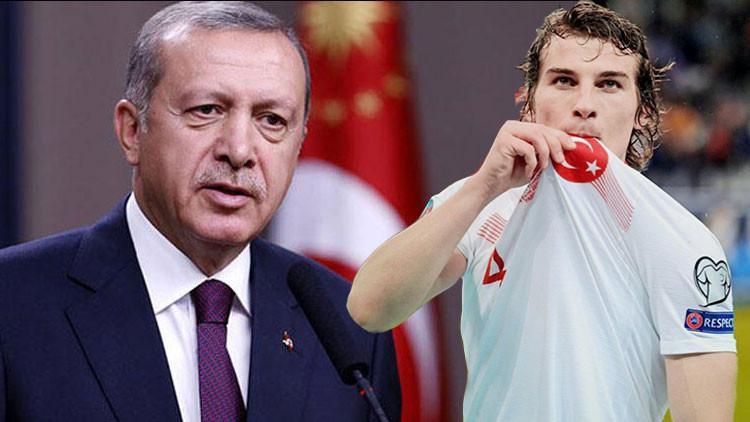 Cumhurbaşkanı Erdoğan'dan Çağlar Söyüncü'ye transfer sorusu!