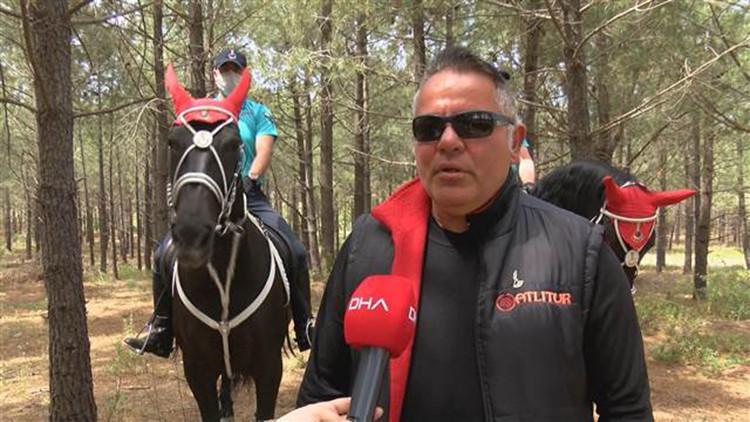 Belgrad Ormanı'nda atlı birliklerle denetim
